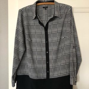 Talbots sz X tunic blouse